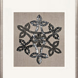Geometric Black Motif VI