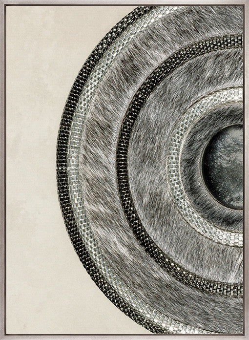 Concentric Circle Print III (Canvas)