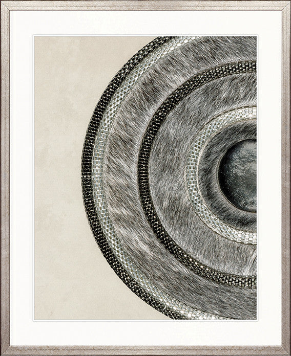 Concentric Circle Print III Framed Art Print | Designer Boys