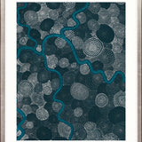 Ancestral Waters II Small (465mm W x 560mm H) / Standard Clear Glass