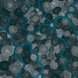 Ancestral Waters III (Canvas) Large (860mm W x 860mm H)