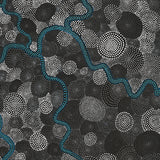 Ancestral Waters VIII (Canvas) Large (903mm W x 1109mm H)