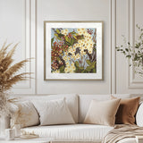 Blushwood Natives V Small (550mm W x 550mm H) / Standard Clear Glass