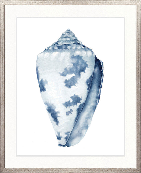 Exquisite Shell I (Indigo)