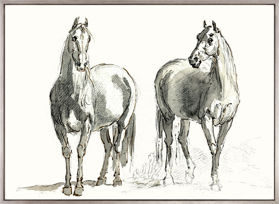 Les Chevaux IV (Canvas)