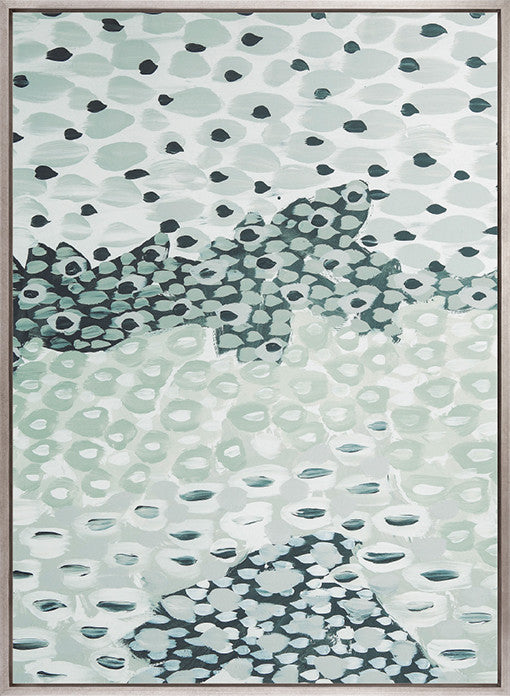 Ancient River Stones V (Canvas)