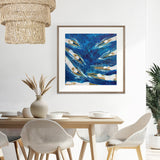 Water Dance VI Small (550mm W x 550mm H) / Standard Clear Glass