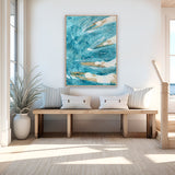 Water Dance VII (Canvas) Large (903mm W x 1109mm H)