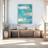 Water Dance VIII (Canvas) Large (903mm W x 1109mm H)