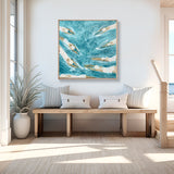 Water Dance XII (Canvas) Large (860mm W x 860mm H)