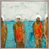 The Divers V (Canvas) Large (860mm W x 860mm H)