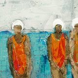 The Divers V (Canvas) Large (860mm W x 860mm H)