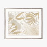 Botanical Collage IV Small (465mm W x 560mm H) / Non-Reflective Glass