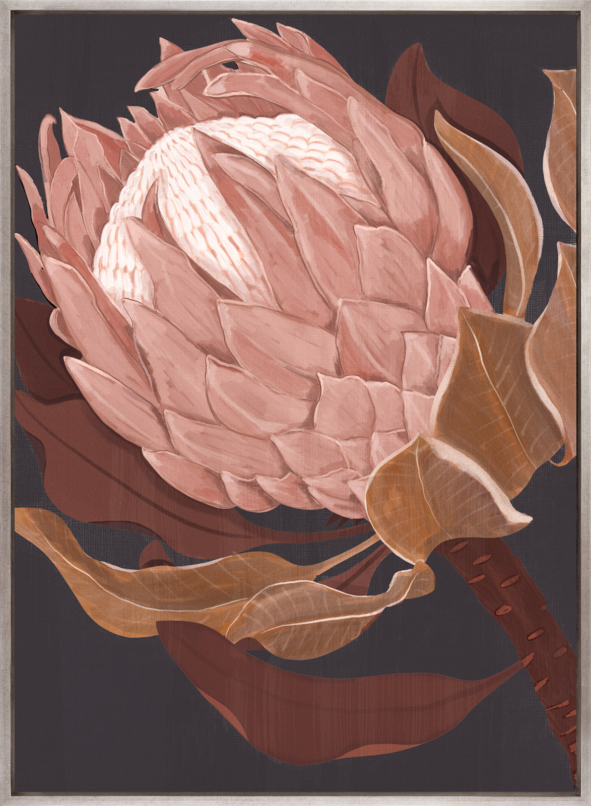 Ember Floral II (Canvas)