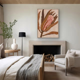 Ember Floral VI (Canvas) Large (903mm W x 1109mm H)