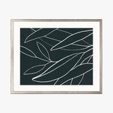Everson Foliage I Small (465mm W x 560mm H) / Non-Reflective Glass