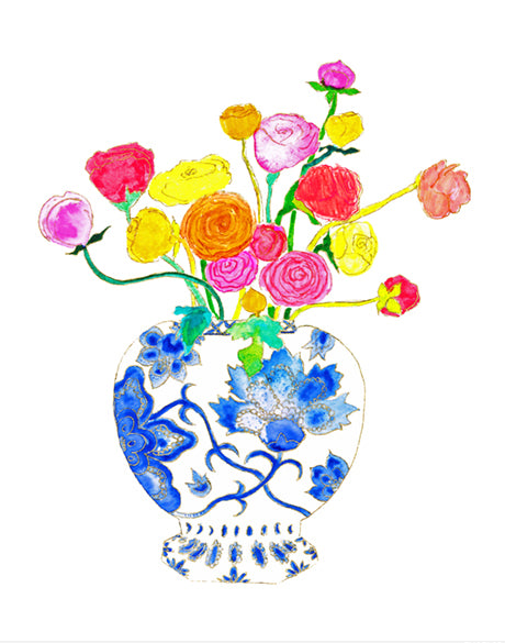 Charlbury Floral III (Canvas)