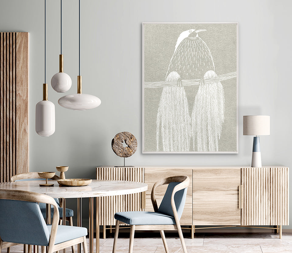 Lalaya Vintage Bird V (Canvas)
