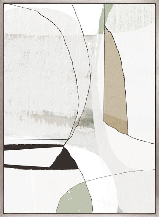 Linear Collage IV (Canvas)