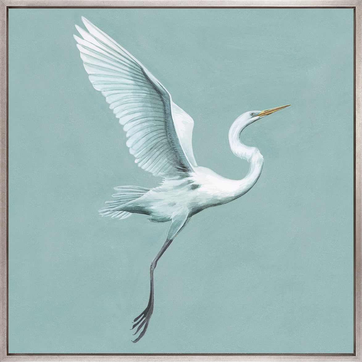 Majestic Egret IX (Canvas)