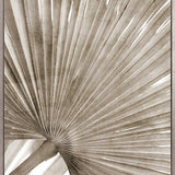 Palm Silhouette (Taupe) VII (Canvas)