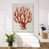 Coral Splendour (Red) III (Canvas)