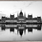 Budapest Sunrise (Canvas) Large (1109mm W x 903mm H)