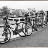 Amstel Bicycles (Canvas) Large (1109mm W x 903mm H)