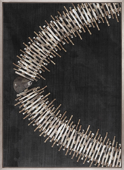 Sculptural Luxe Print I (Canvas)