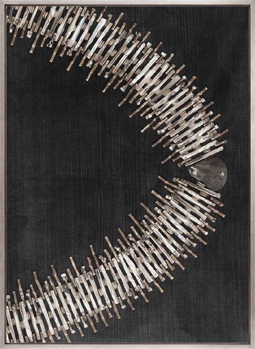 Sculptural Luxe Print II (Canvas)