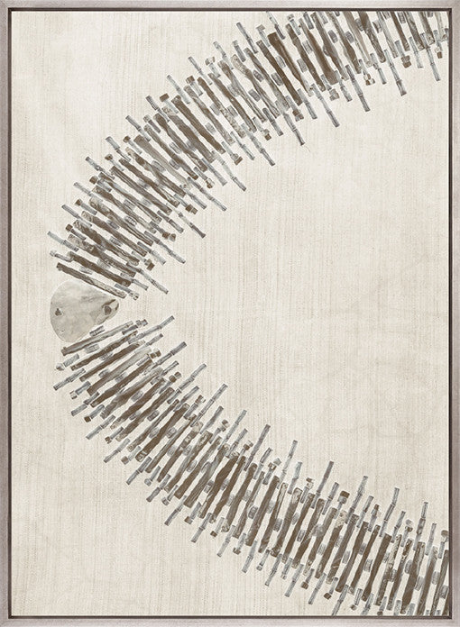 Sculptural Luxe Print VII (Canvas)