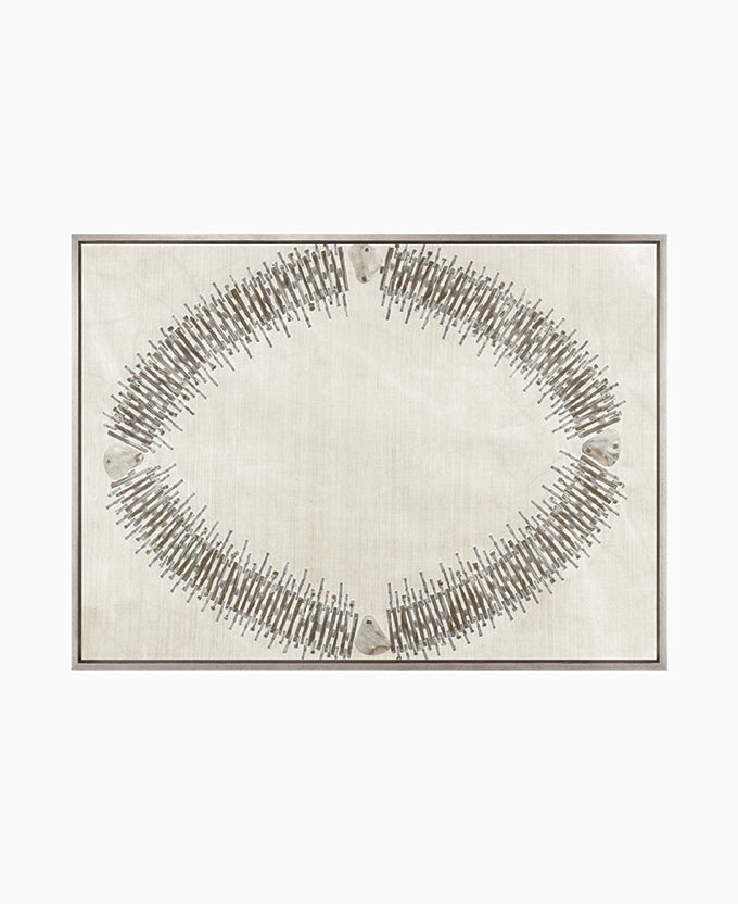 Sculptural Luxe Print X (Canvas)