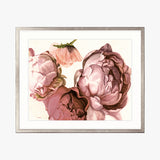 Peonies & Roses III Small (465mm W x 560mm H) / Non-Reflective Glass