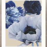 Peonies & Roses IX (Blue)