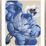 Peonies & Roses X (Blue)