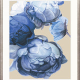 Peonies & Roses XI (Blue)