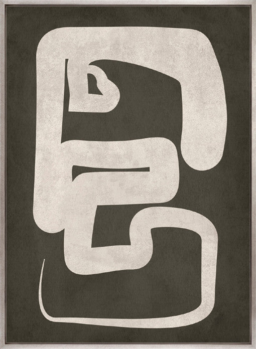 Pessoa Modern Print III (Canvas)