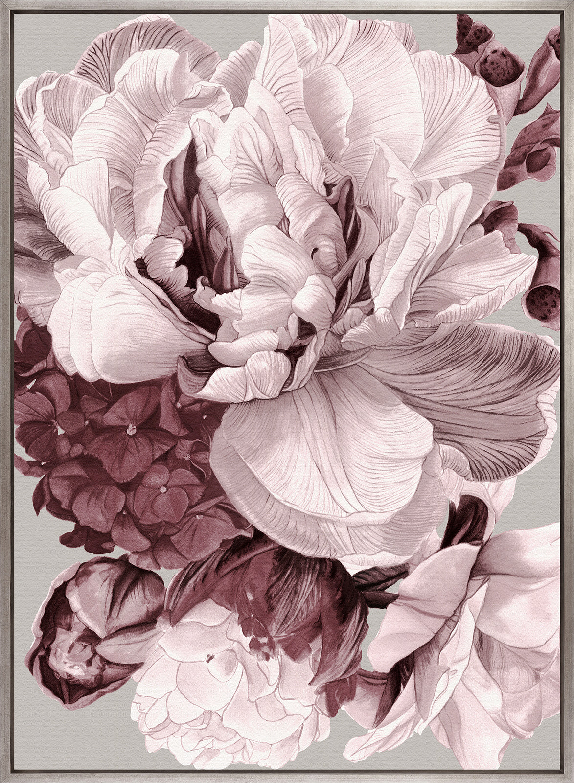 Pivoine VII (Canvas)