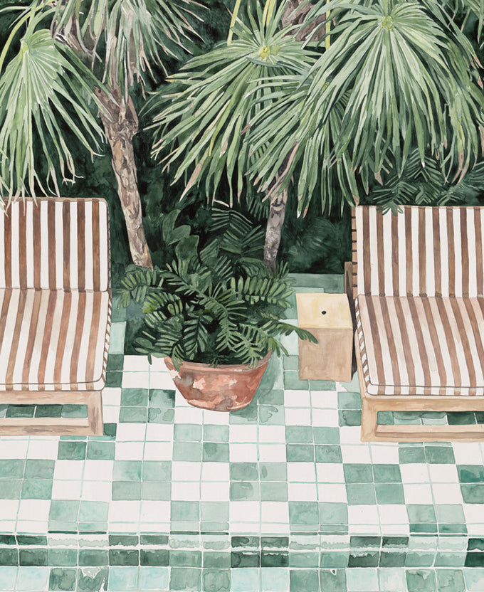 Poolside Bliss XI