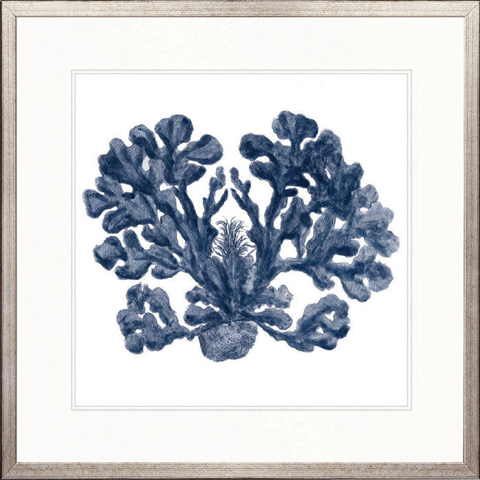 Natural Coral XI (Indigo)