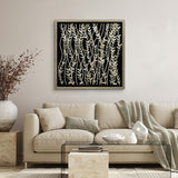 Elaria Leaves II X-Large (1050mm W x 1050mm H) / Clear Acrylic
