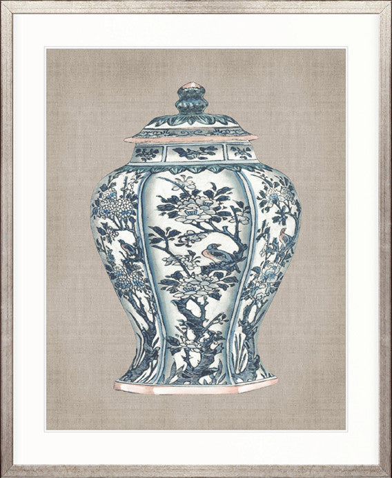 Chinoiserie Urn II