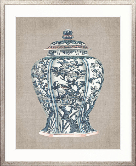 Chinoiserie Urn IV