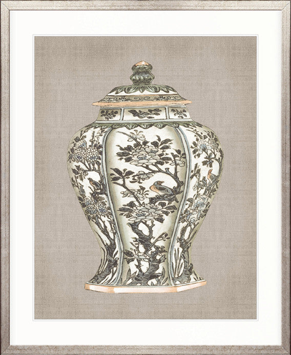 Chinoiserie Urn VI