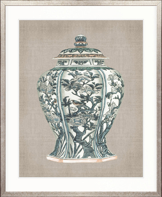 Chinoiserie Urn IX