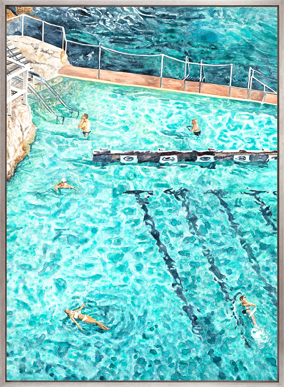 Tide Pools II (Canvas)