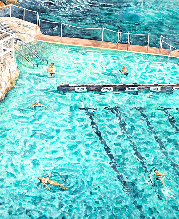 Tide Pools II (Canvas)
