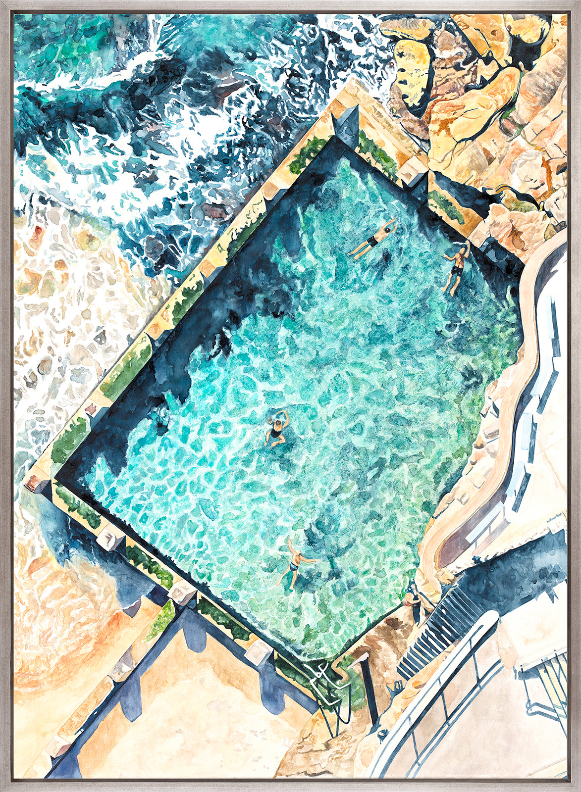 Tide Pools III (Canvas)