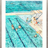Tide Pools IV Small (465mm W x 560mm H) / Standard Clear Glass