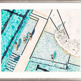 Tide Pools IX Small (560mm W x 465mm H) / Standard Clear Glass